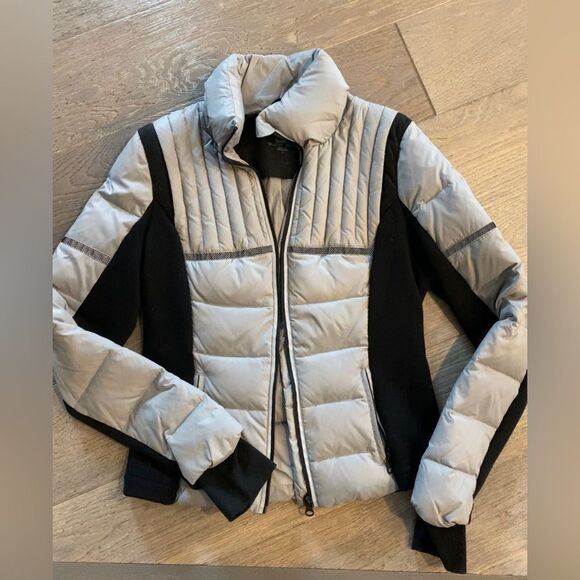 LAST CHANCE Blanc Noir reflective puffer jacket - Picture 3 of 4